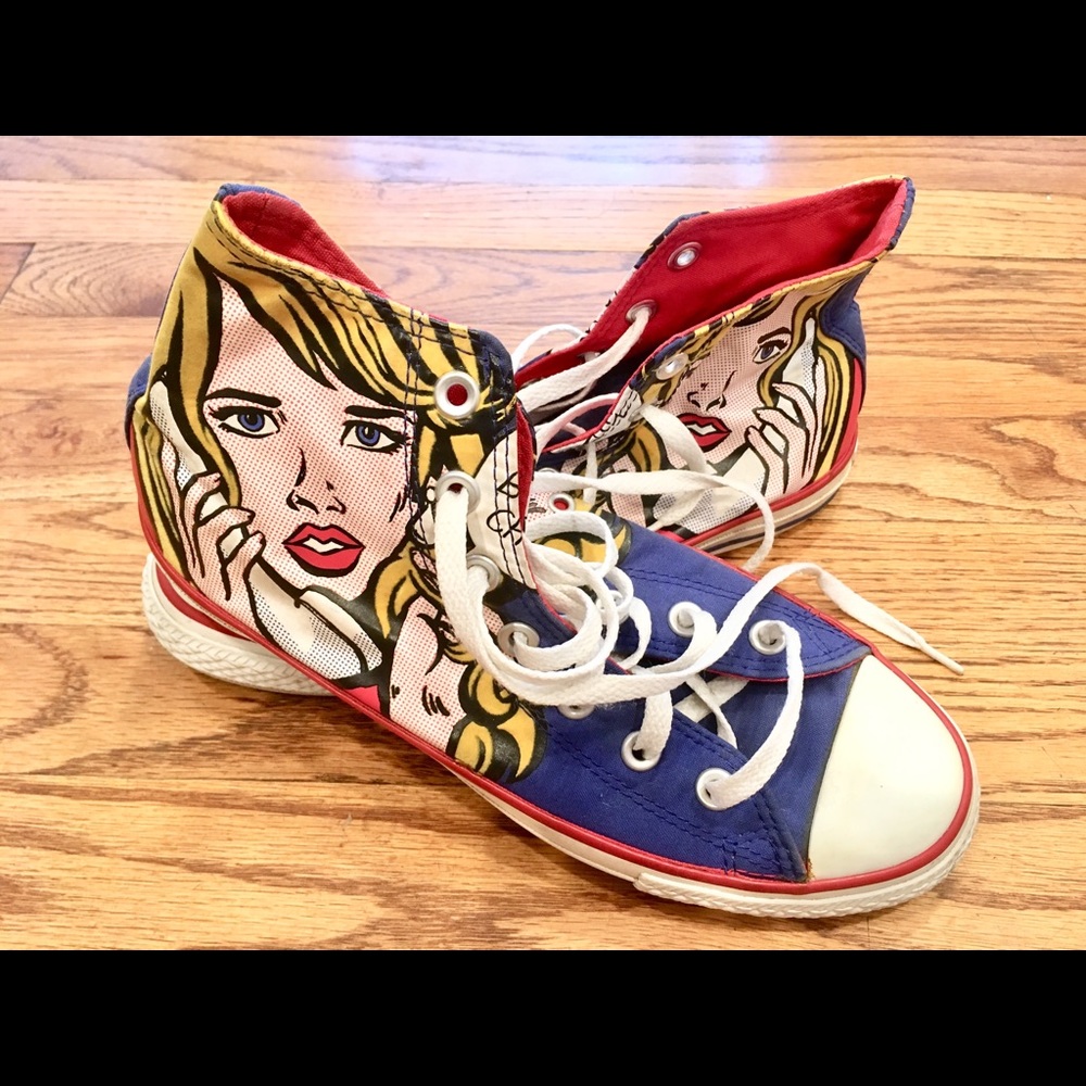 Rare Roy Lichtenstein Converse